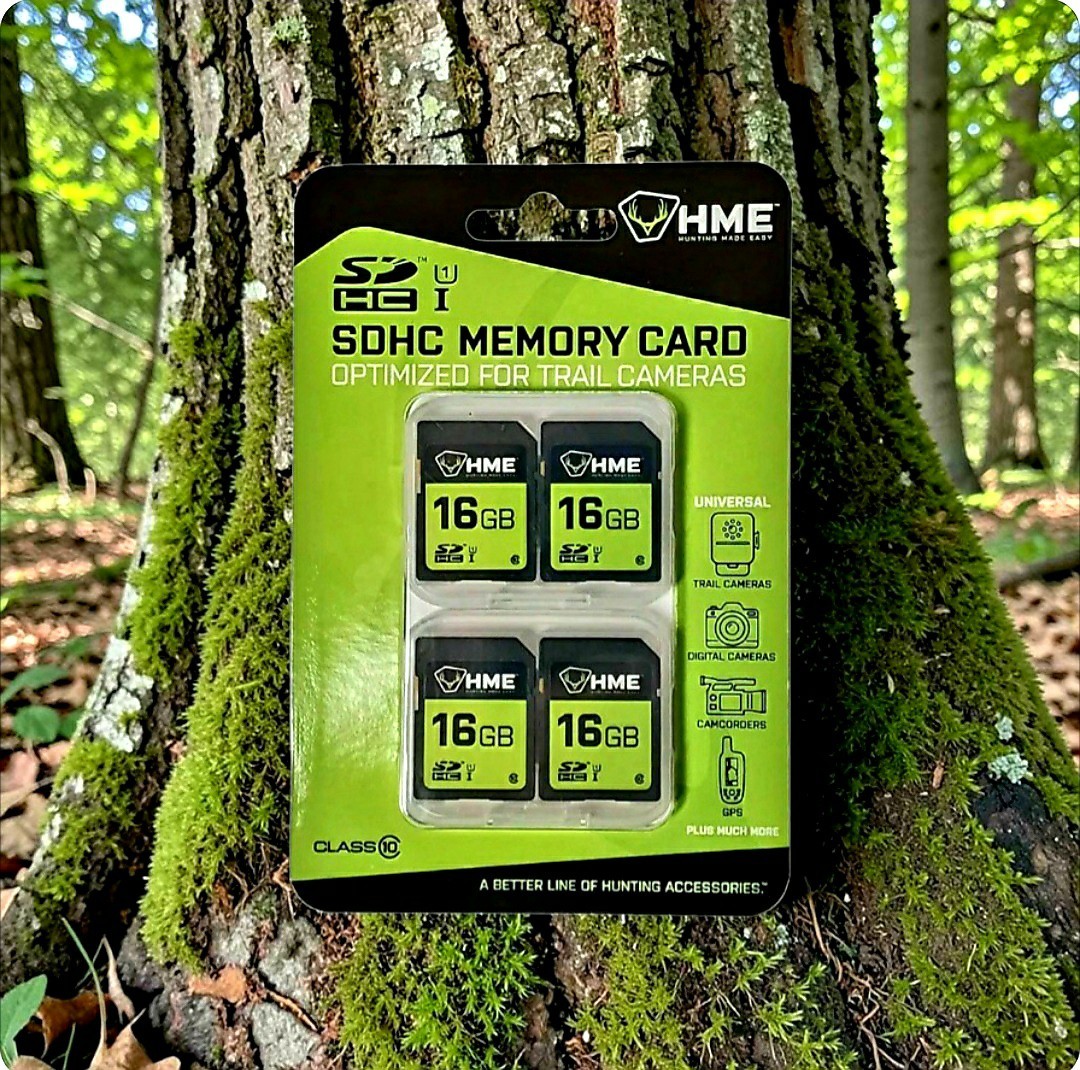 HME 16GB SD - 4 Pack Optimized For Trail Cams. Fast Shipping. Quality Brand New