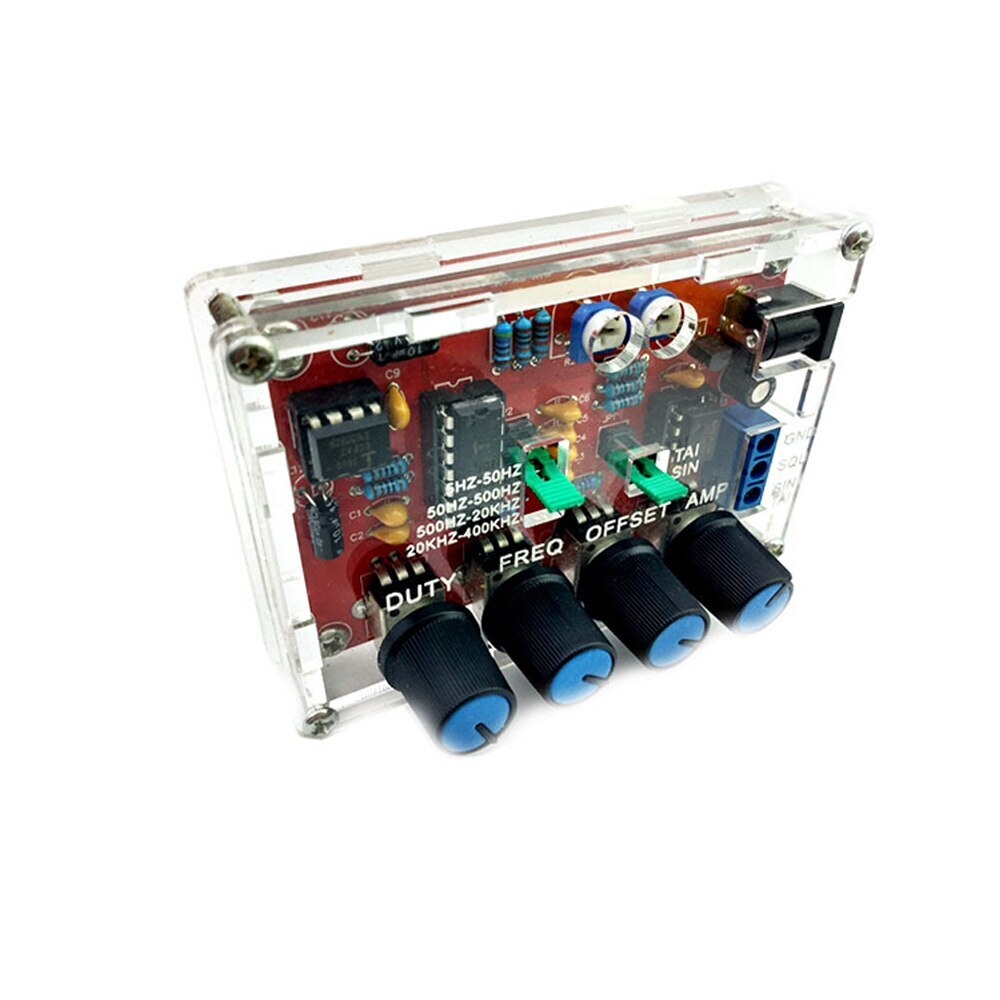 1pcs ICL8038 DIY Kit 5Hz~400kHz Frequency Amplitude Triangle Square Sawtooth new