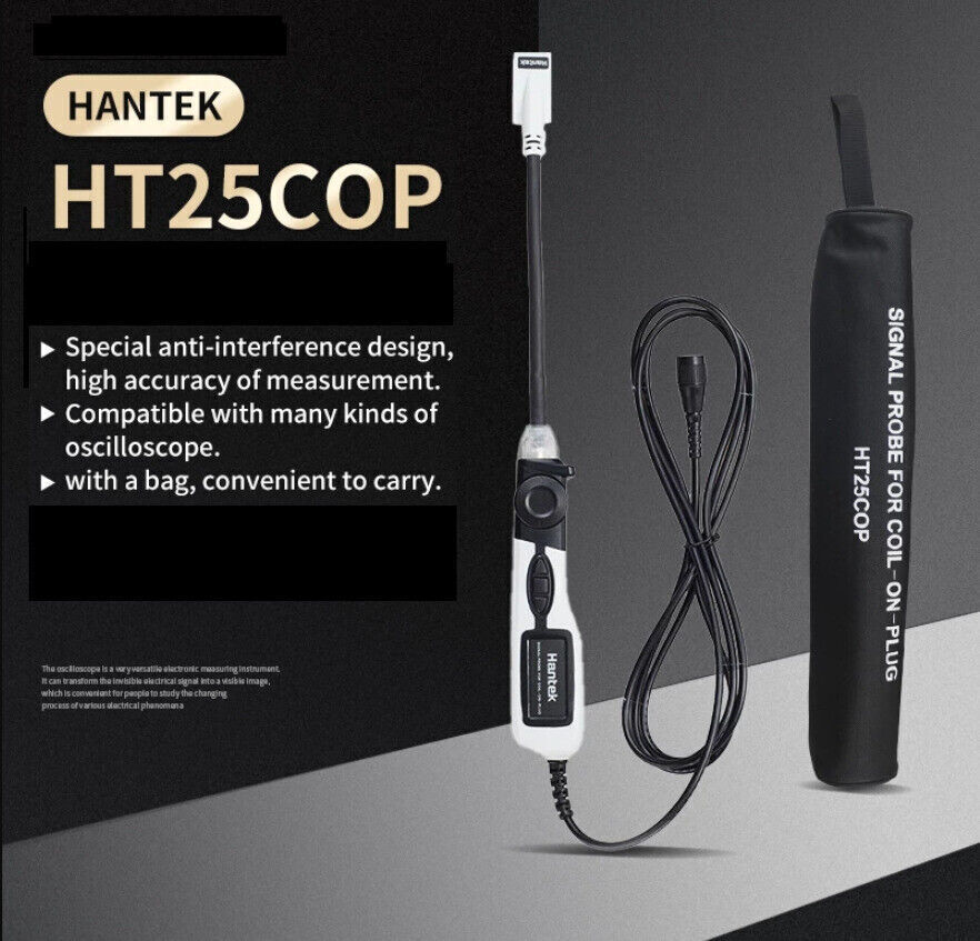Hantek HT25COP Ignition Waveform of Automobile Engine Coil on Plug Signal Probe