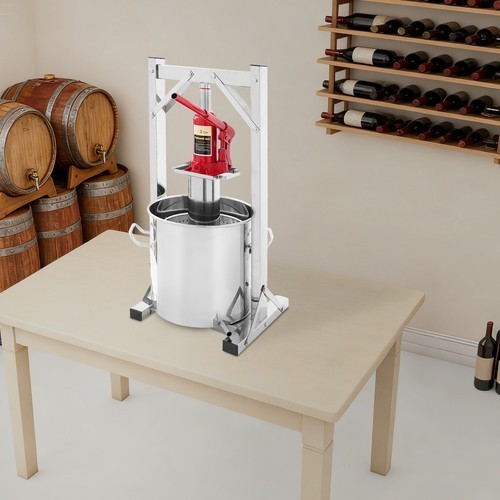 12L Manual Hydraulic Fruit Wine Press Jack Press Extractor Wine Press Machine
