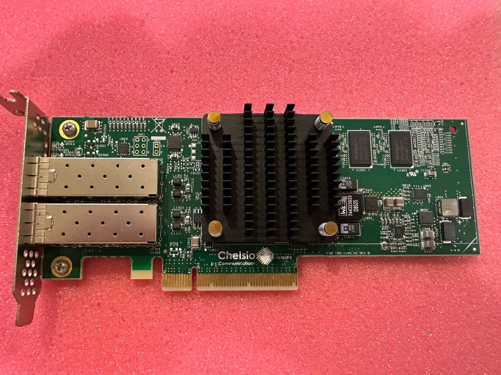 Dell 0JF0FV Chelsio T520-CR Dual Port 10GB SFP+ NIC Low Profile