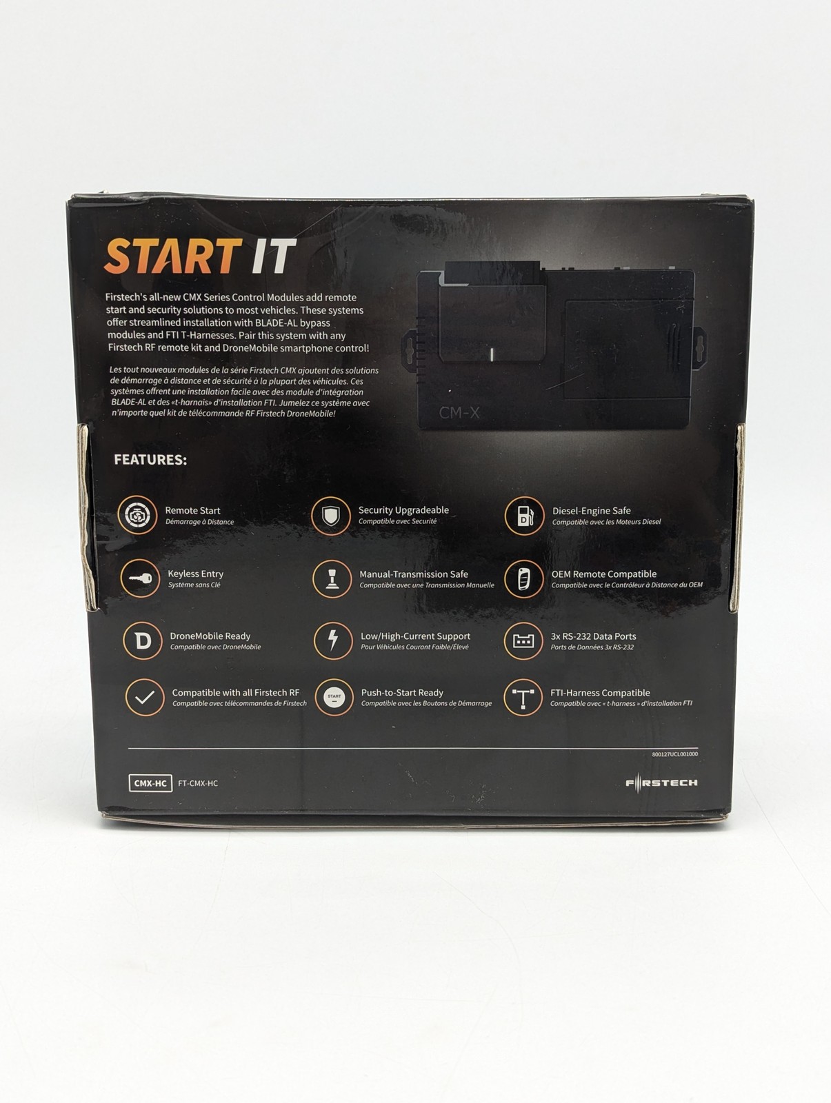 Compustar Firestech STARTIT Universal Remote Start & Security Module (FT-CMX-HC)