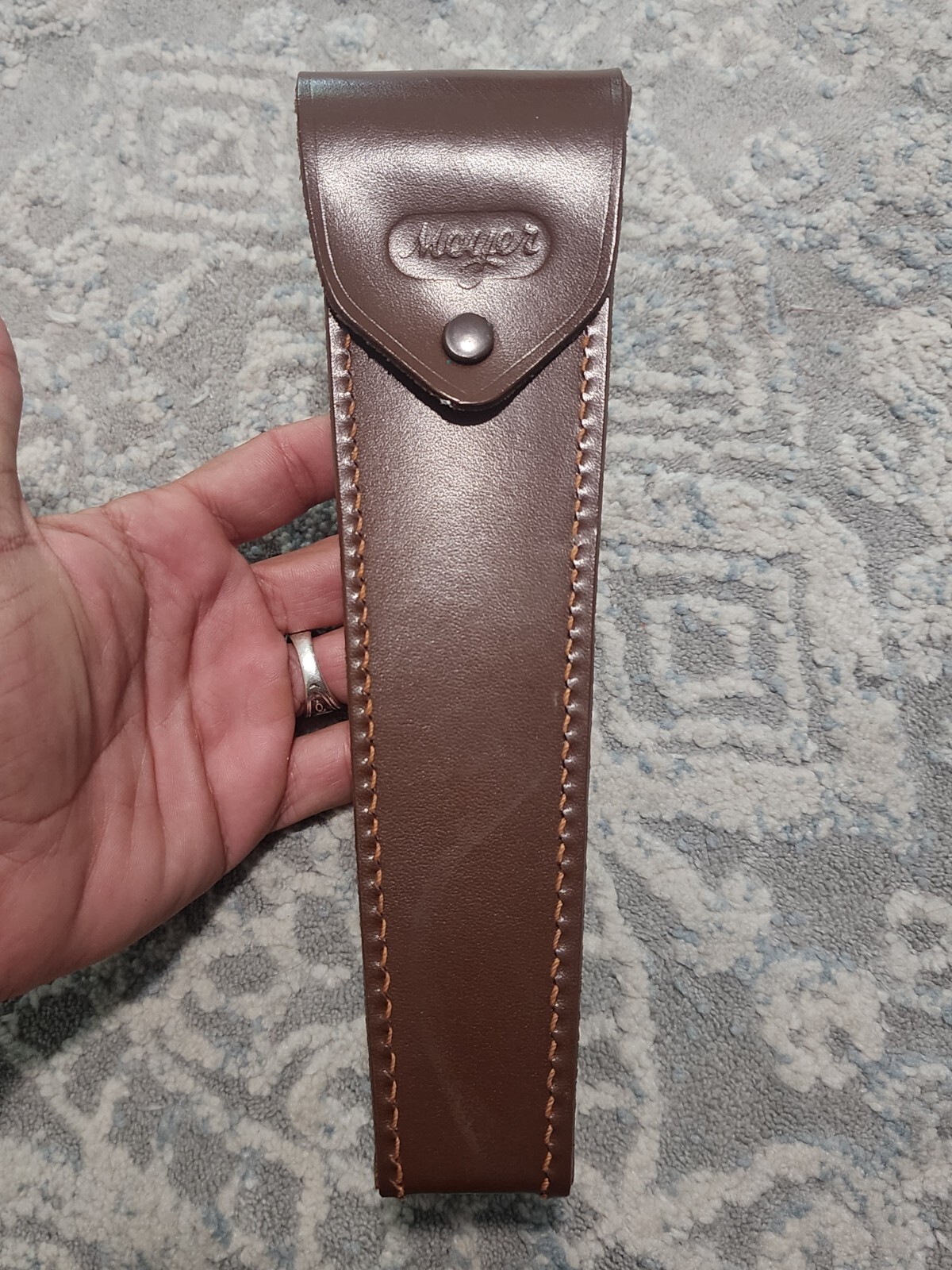 Meyer Top Grain Genuine Cowhide Leather Tool Holder Made In USA CHEAP