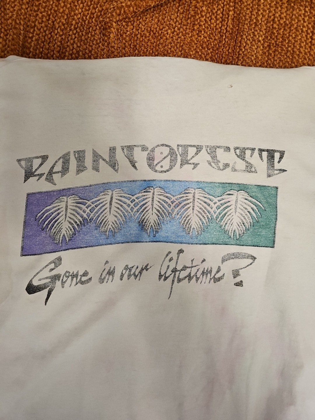 Grateful Dead T-Shirt Vintage 1987 Rainforest Panther Mikio GDM XL Single Stitch