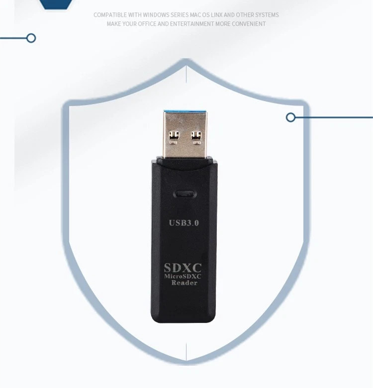 USB 3.0 SD Card Reader Micro SD TF Memory Card Adapter for PC Laptop Camera