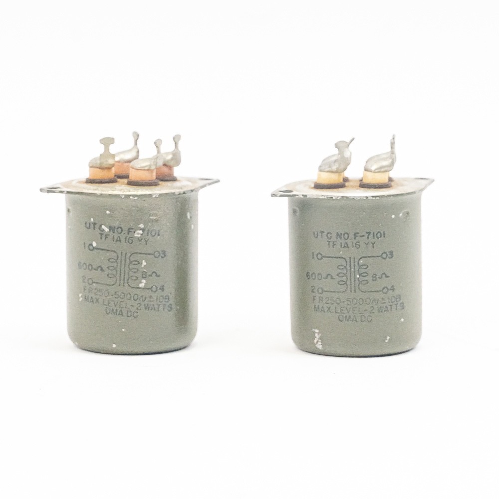 UTC F-7101 Vintage Transformer Pair – United Transformer Company (UTC)