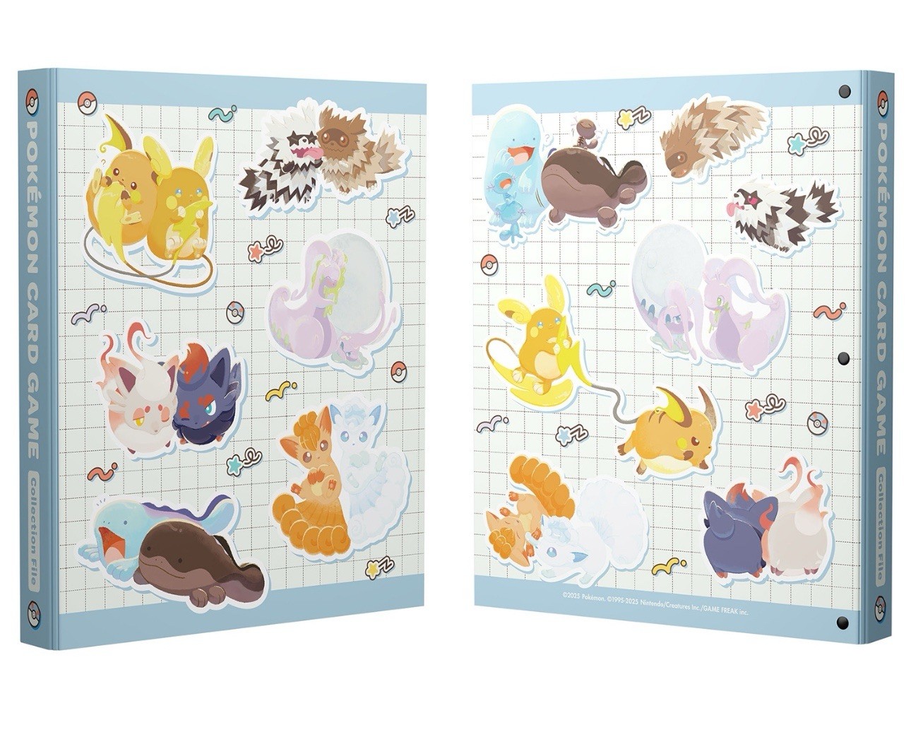 Pokémon Card Game Collection File two of a kind Pokemon Binder & Refill