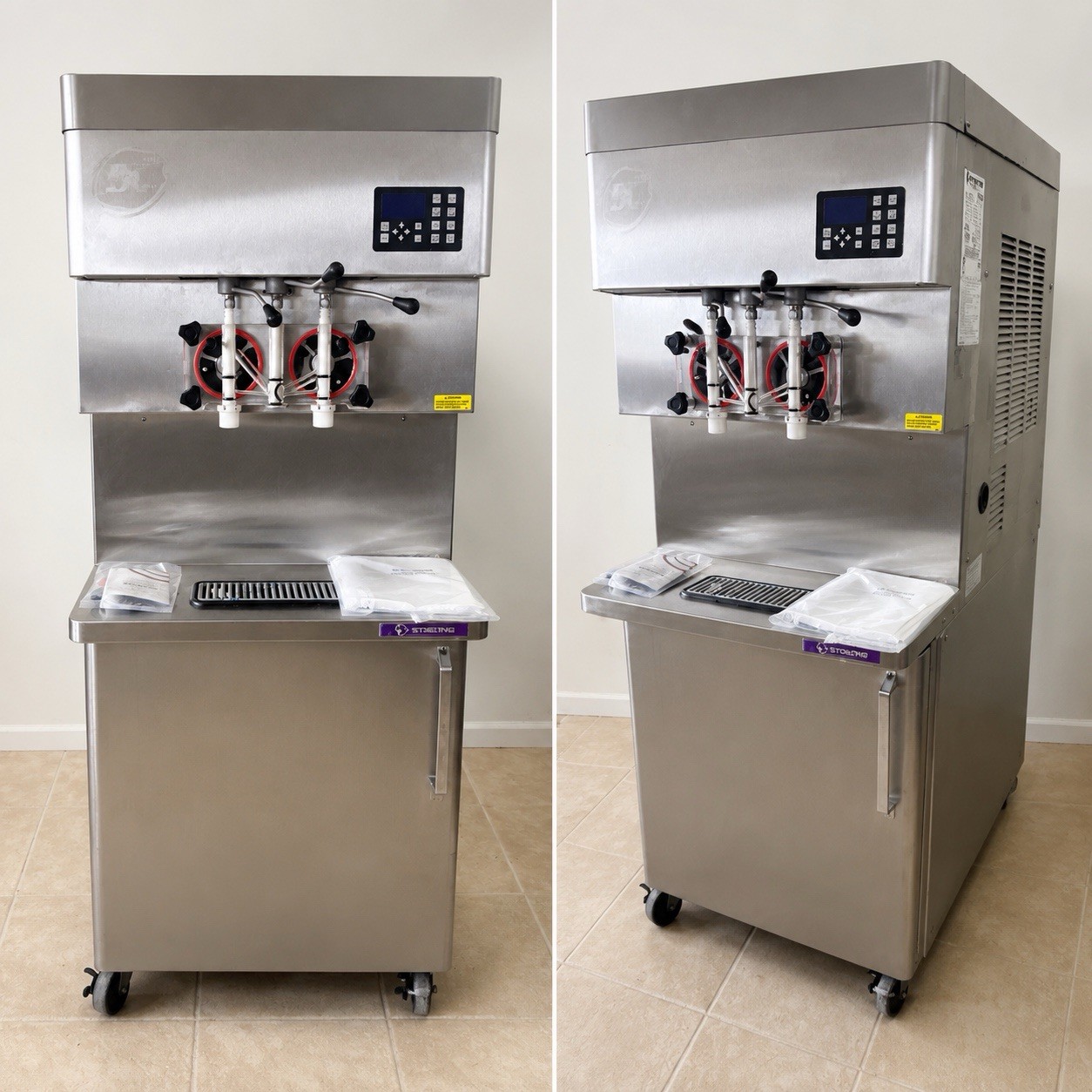 Stoelting DQU431-409I2 Twin Twist Soft Serve Ice Cream Machine 208-240V 3PH