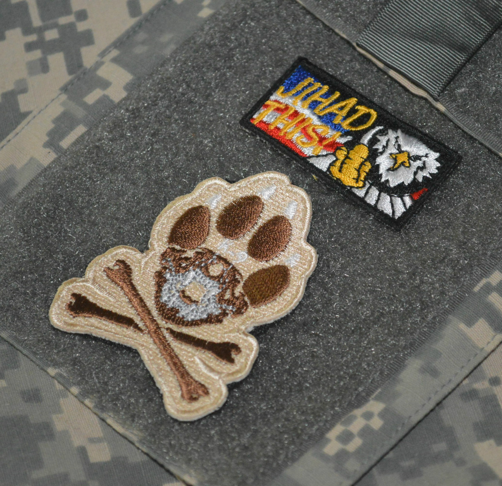 JOINT SP OPS TASK FORCE JSOTF-A SEAL ODA vêlkrö PATCH: MAJOR LEAGUE EOD K-9