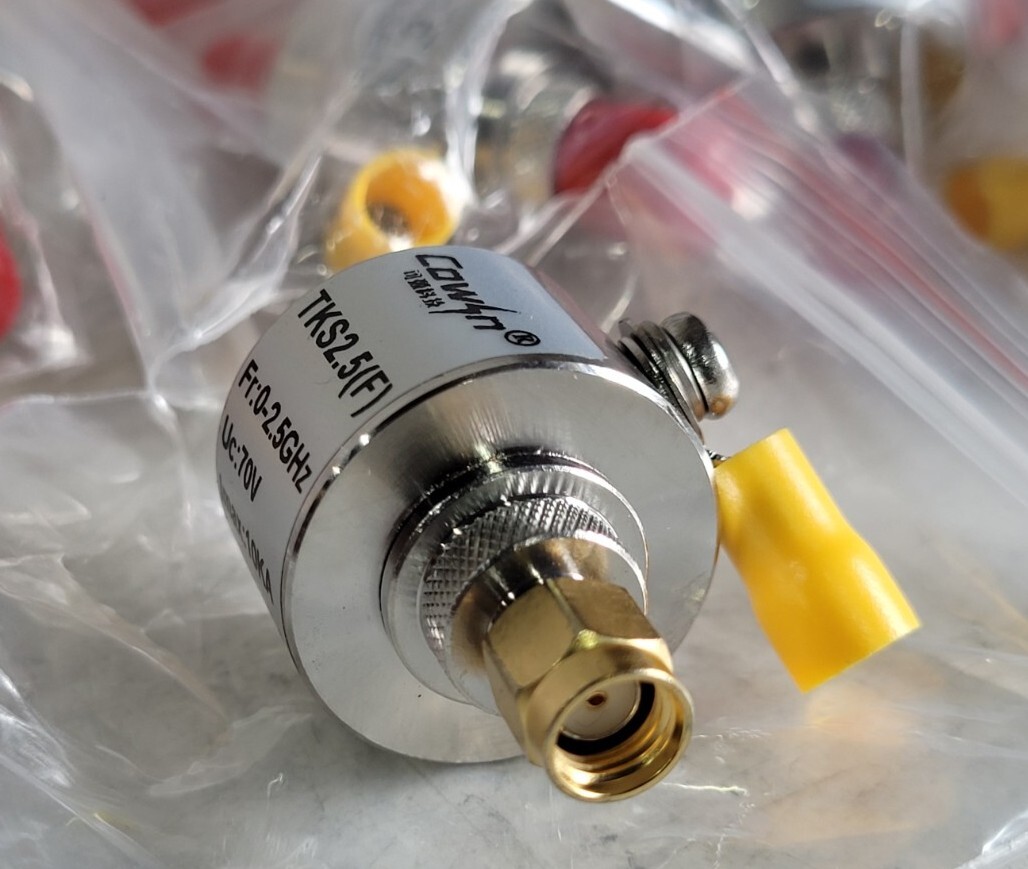 Surge Protector Lightning Arrestor COAX Male-Female TKS2.5 0-2.5GHz 70V QTY 20