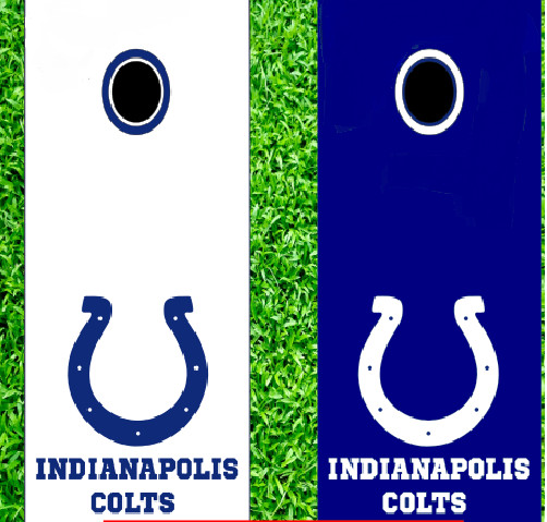 Indianapolis Colts Cornhole Decals 8 Decals Free Window Decals