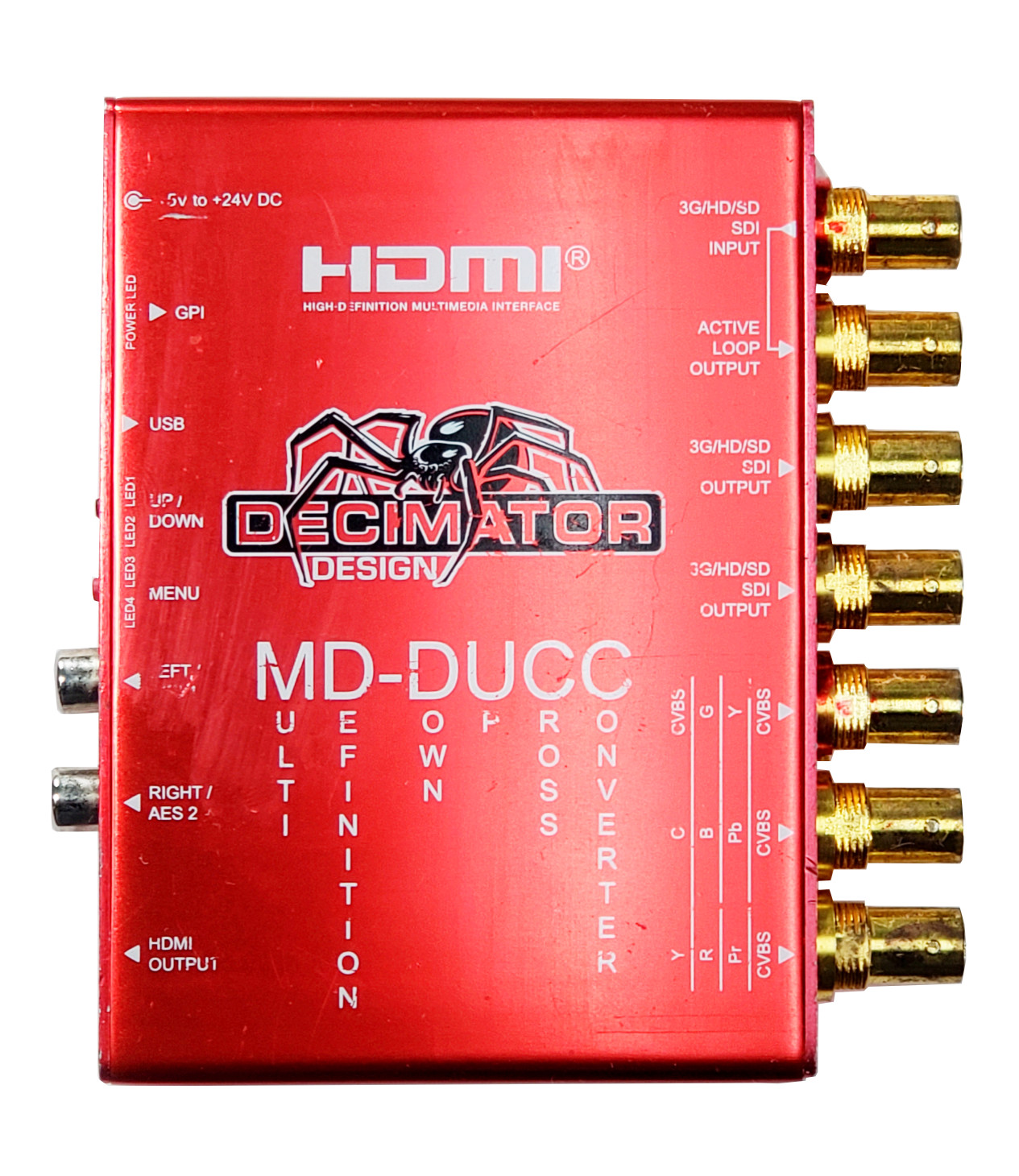 DECIMATOR MD-DUCC Multi-Definition Down Up Cross Converter