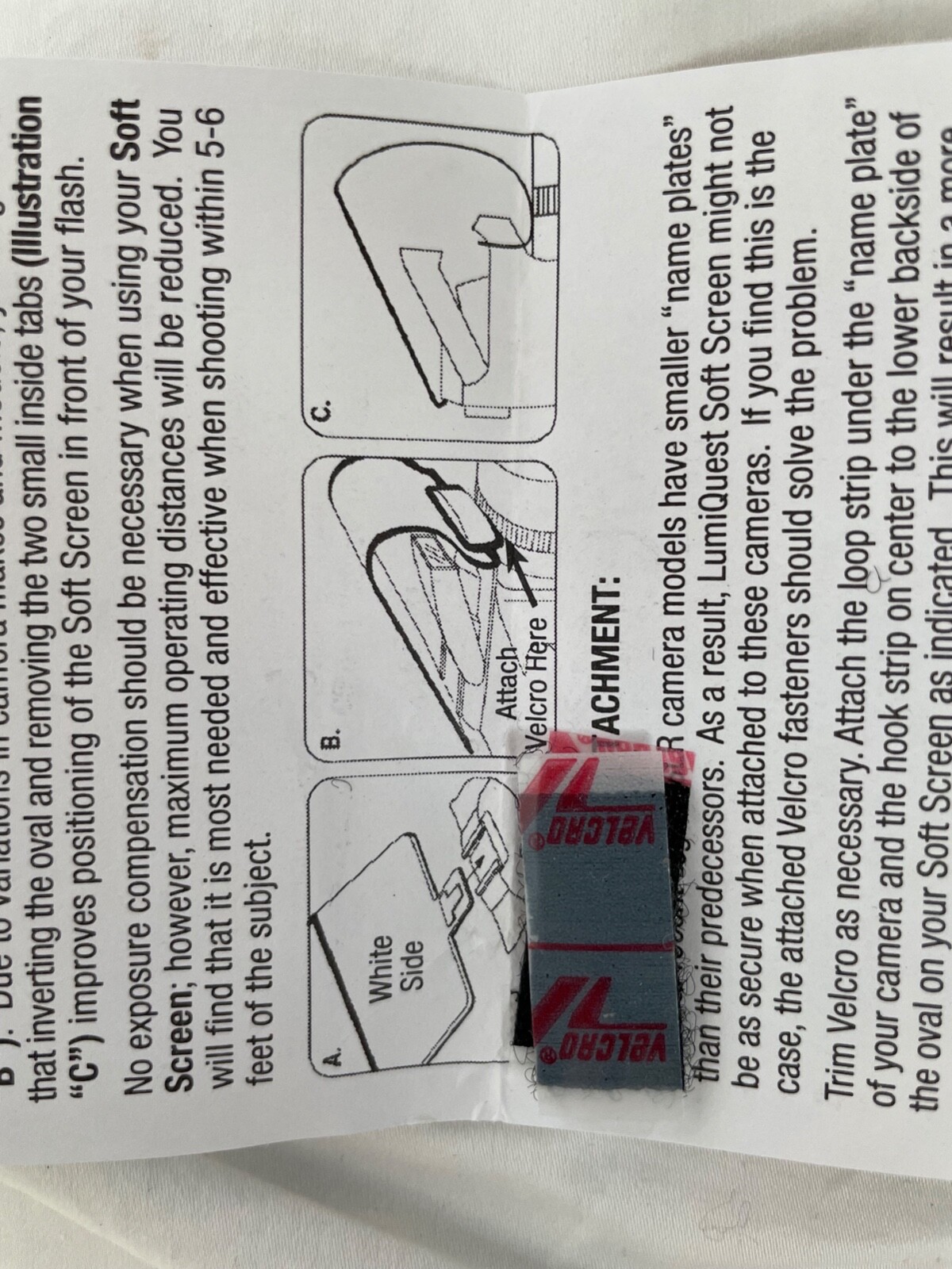 LumiQuest Soft Screen for Camera Flash