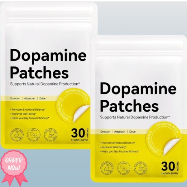 2Packs Dopamine Patches Extra Strength,Mood Support Patches for Daily new