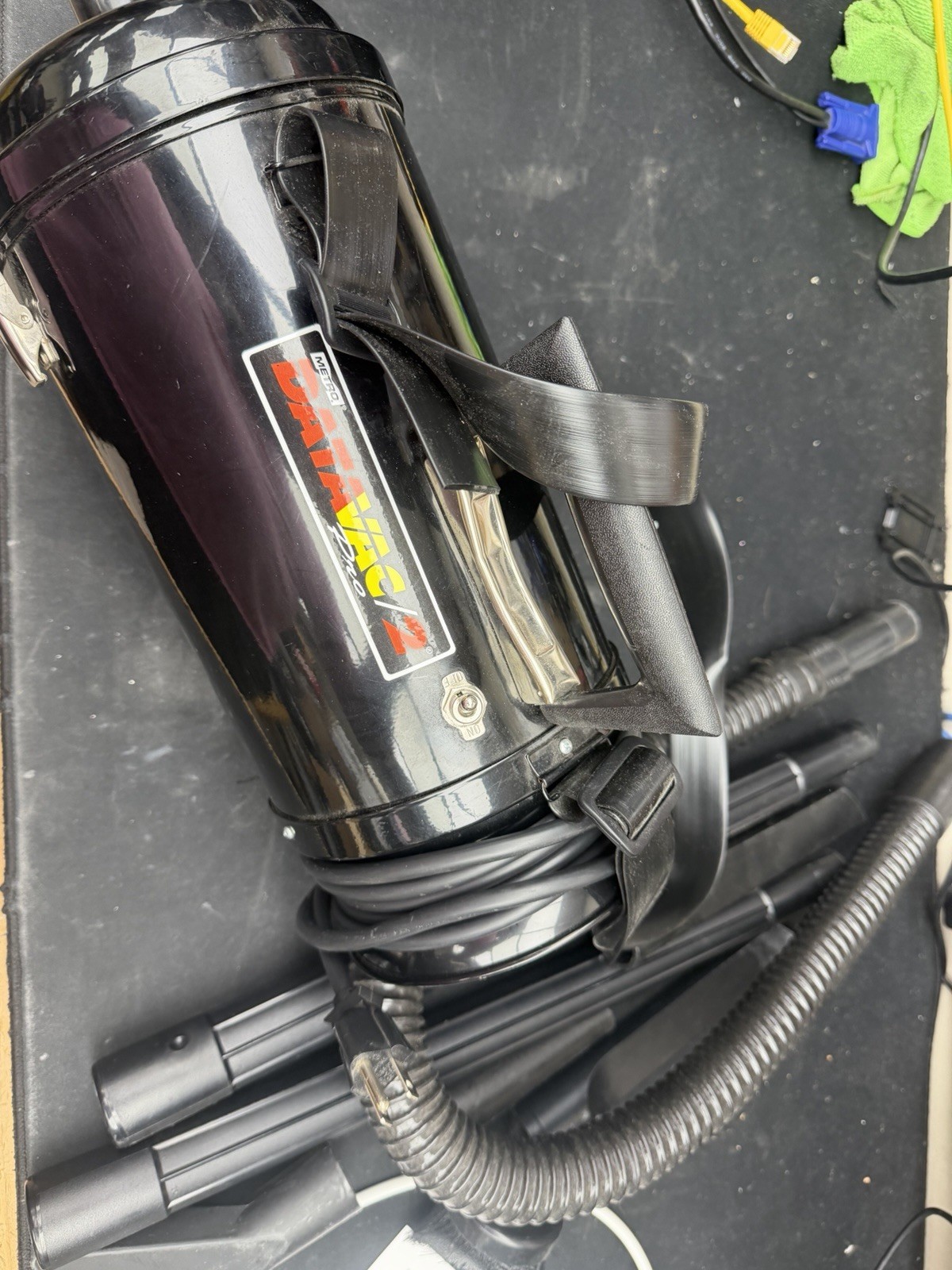 MetroVac DataVac Pro Series 2 Handheld Vacuum Blower Black Steel MDV-2 USA