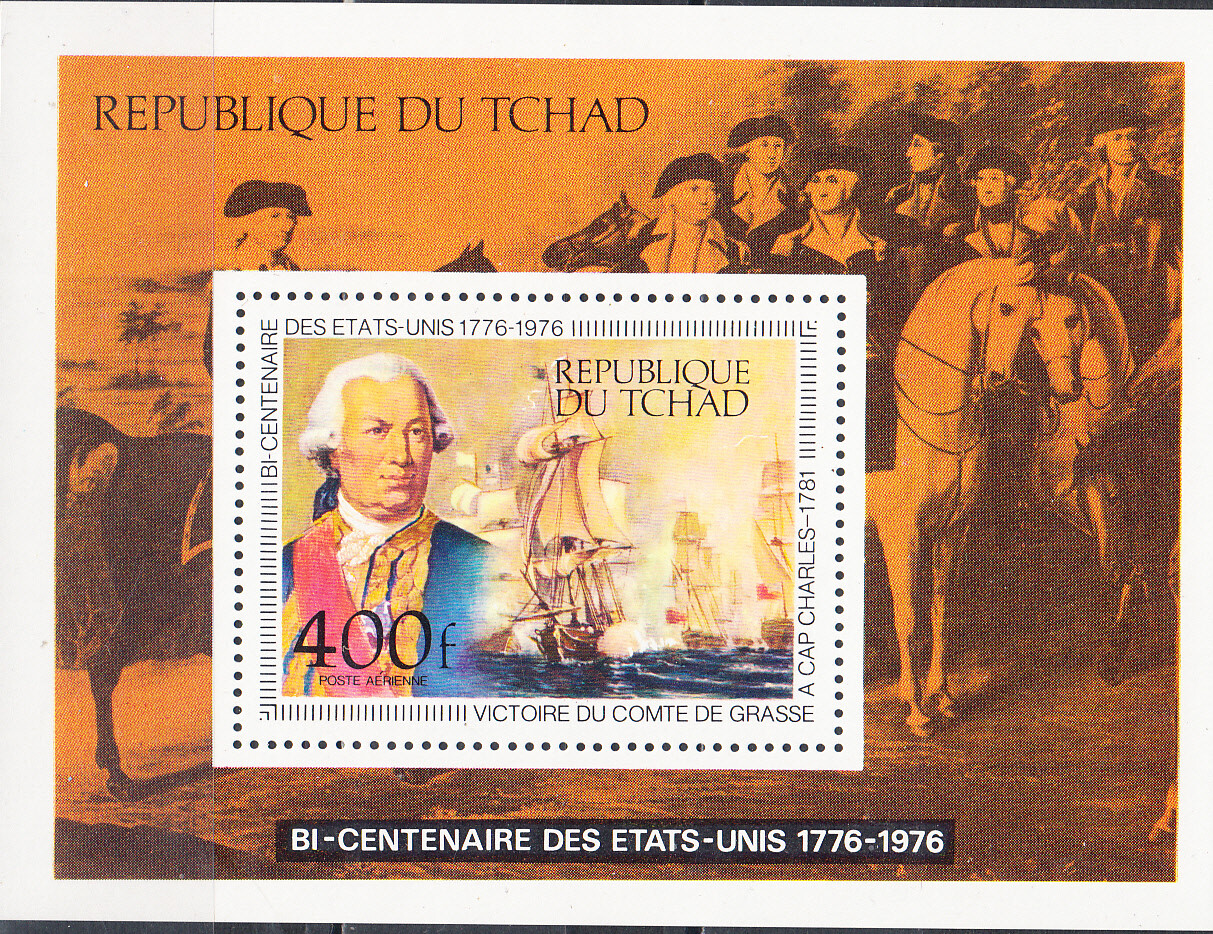 W CHAD C186 US BICENTENARY