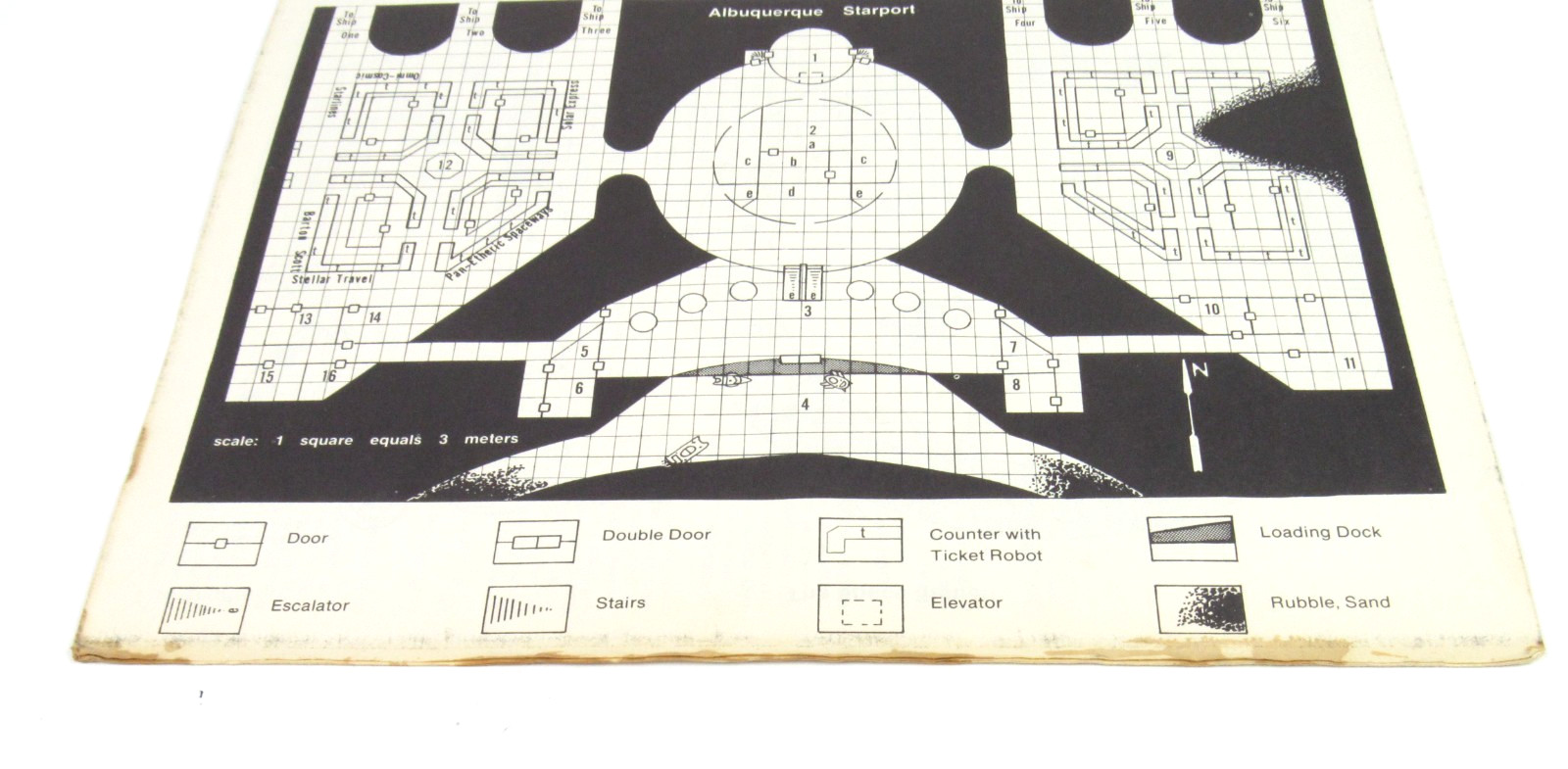 Gamma World Referee's Screen & Mini-Module 1981 TSR6501 Original