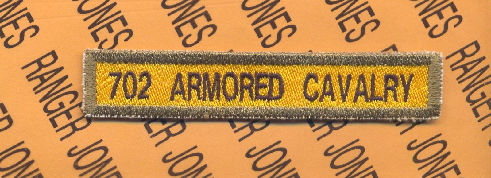 ARMORED FORCES "702 AMRORED CAVALRY"  TAB