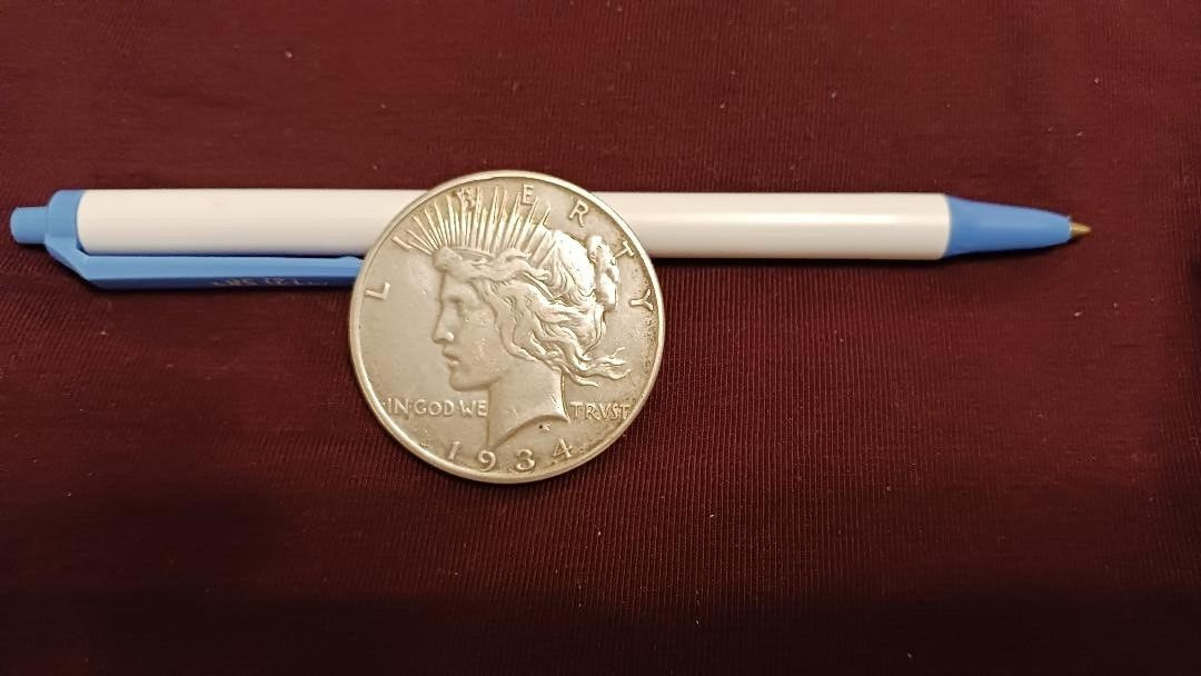 1934 S Peace Dollar Low Mintage With Best Offer Free Shipping See Picture