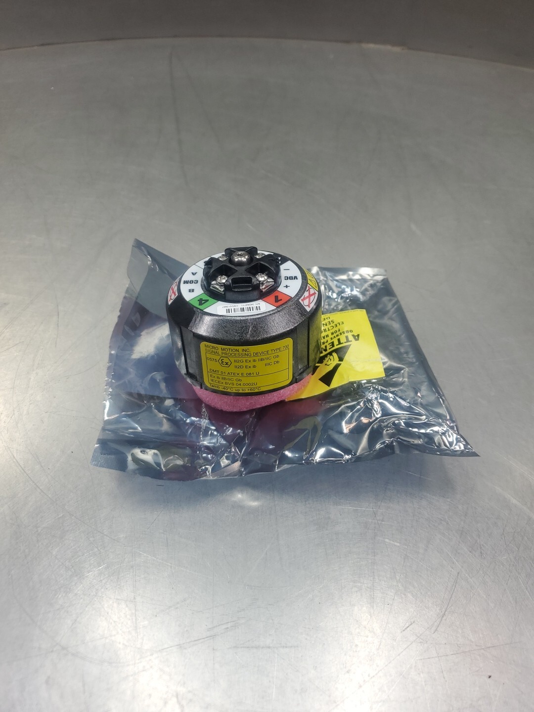 MICRO MOTION MMI-20025250 Rev:AC  Signal Processor Module, Firm.Rev V3.52.  5E-4