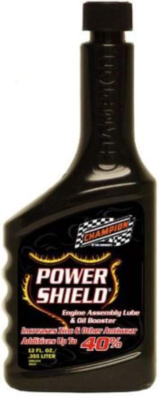 CHAMPION Power Shield Assembly Lube and Oil Booster Zinc ZDDP Case of 12 Bottles