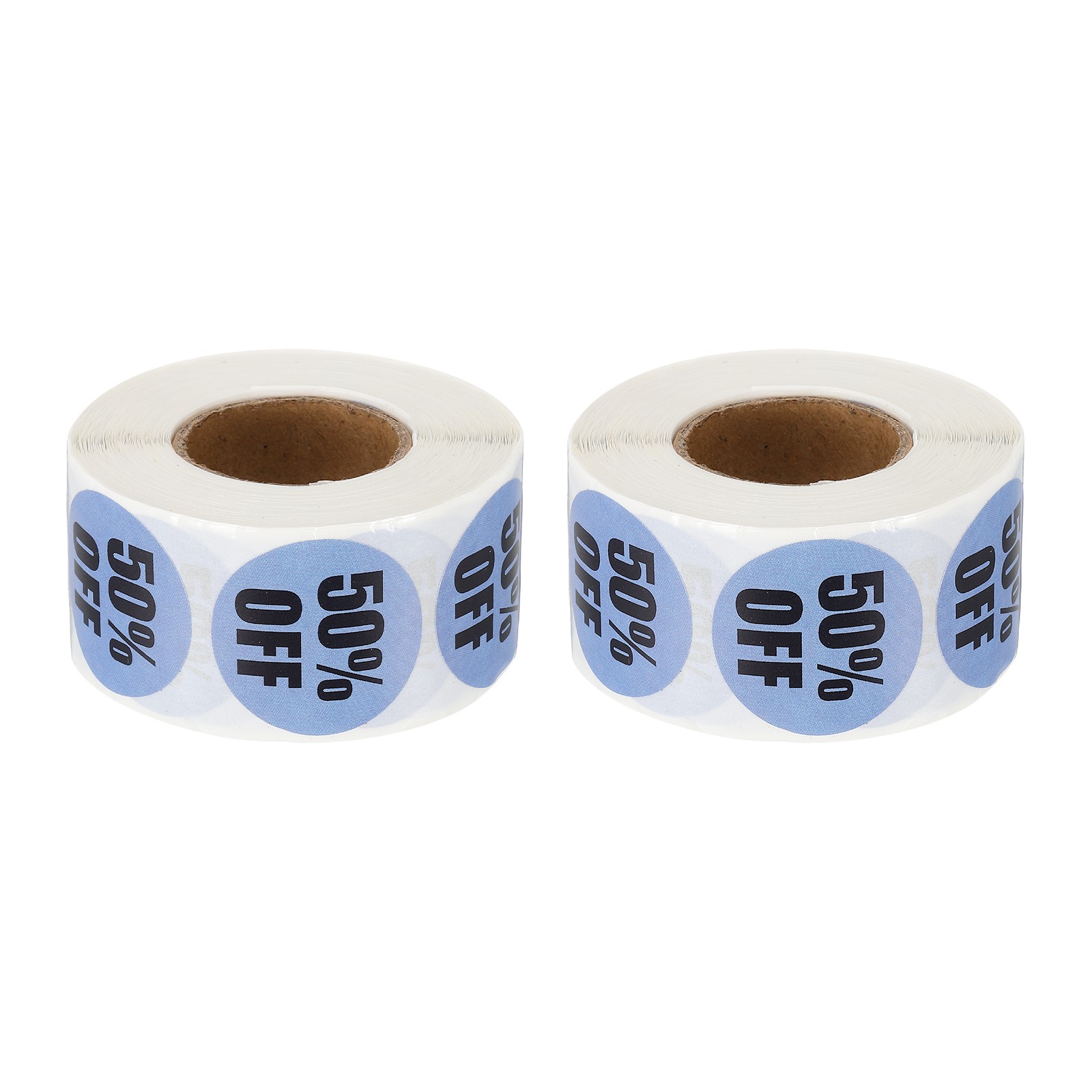 1000 Pcs 50% Off Stickers for Retail for Shops, Purple