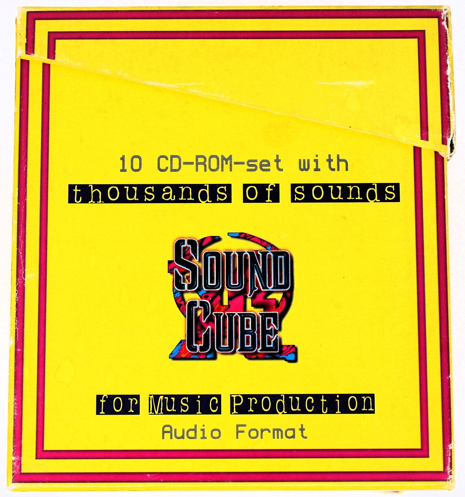 Best Service Sound Cube Audio Format Sample/Sound Library/Sampling 10 CD Box Set