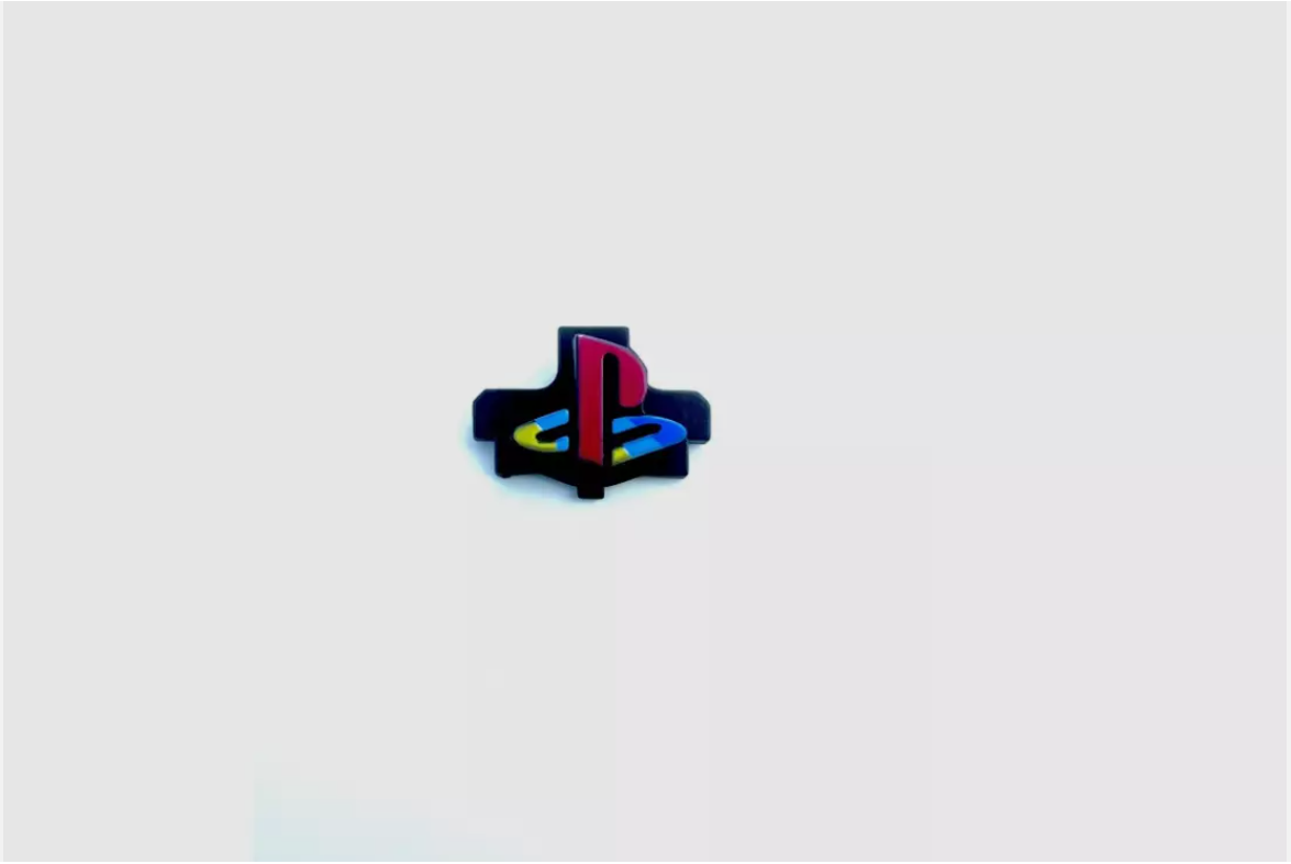 PS Button for PS5 Dualsense Controller- Classic Retro Themed - NEW