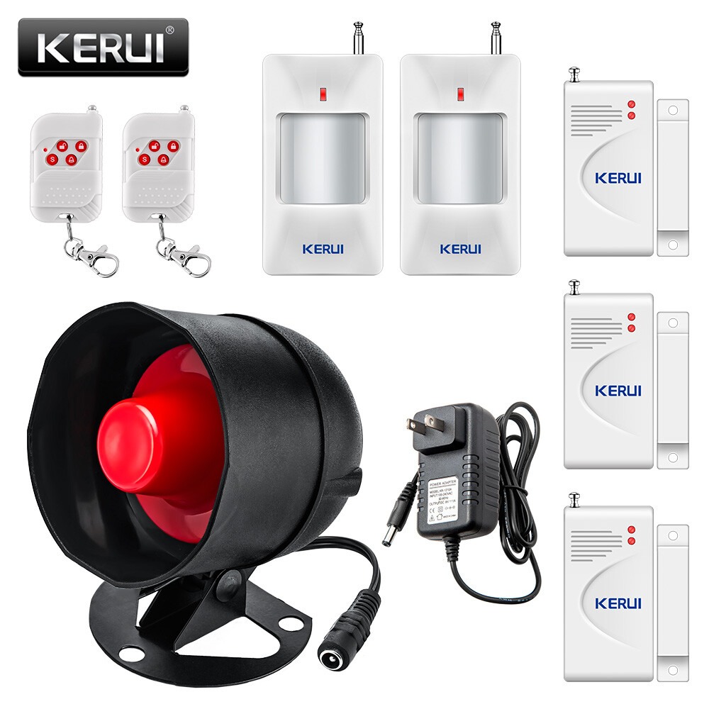 KERUI Wireless Home Shop Alarm Security System Alert Garage Burglar Door Sensor