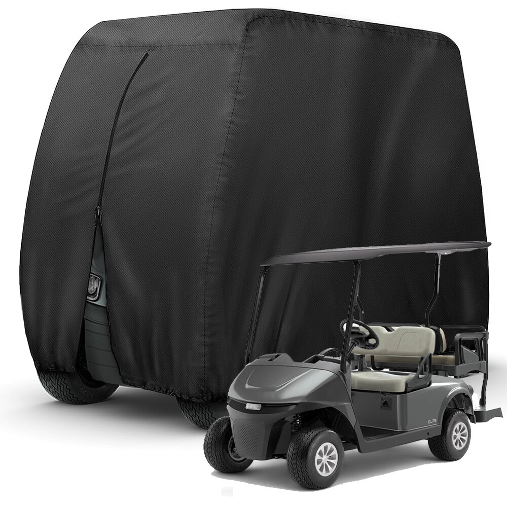 Universal Golf Cart Storage Cover Heavy Duty For Club Car EZGO 2 / 2+2 Passenger