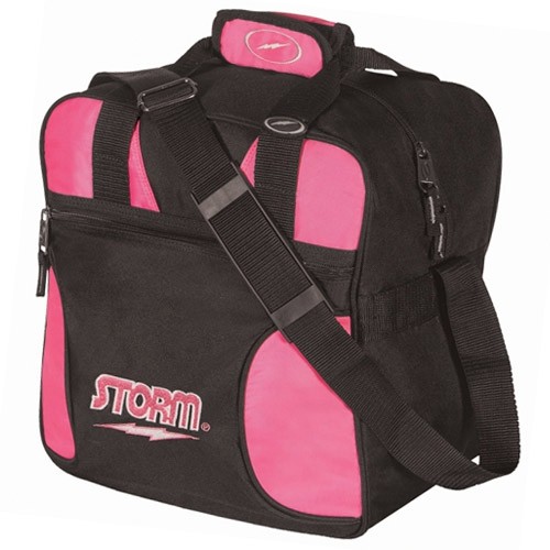 Storm Solo 1 Ball Tote Black/Pink Single