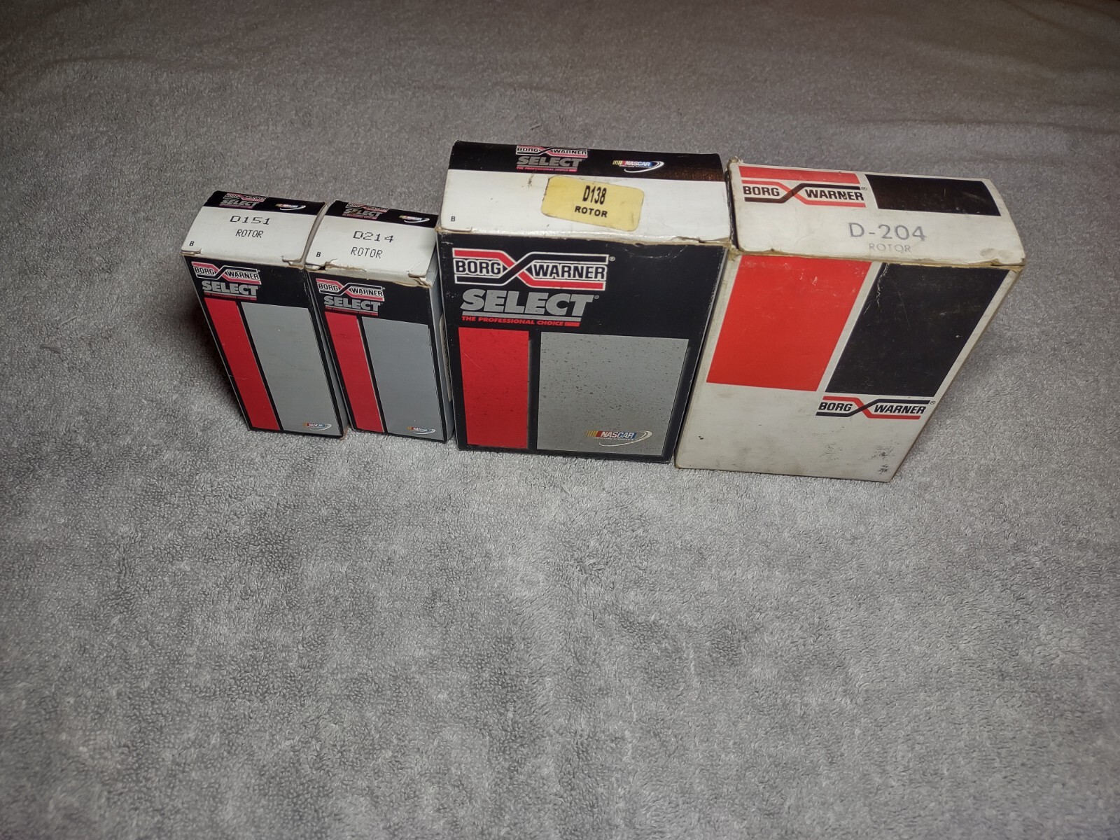 Borg Warner D214 D151 D138 D-204 Rotors. Lot Of 4.