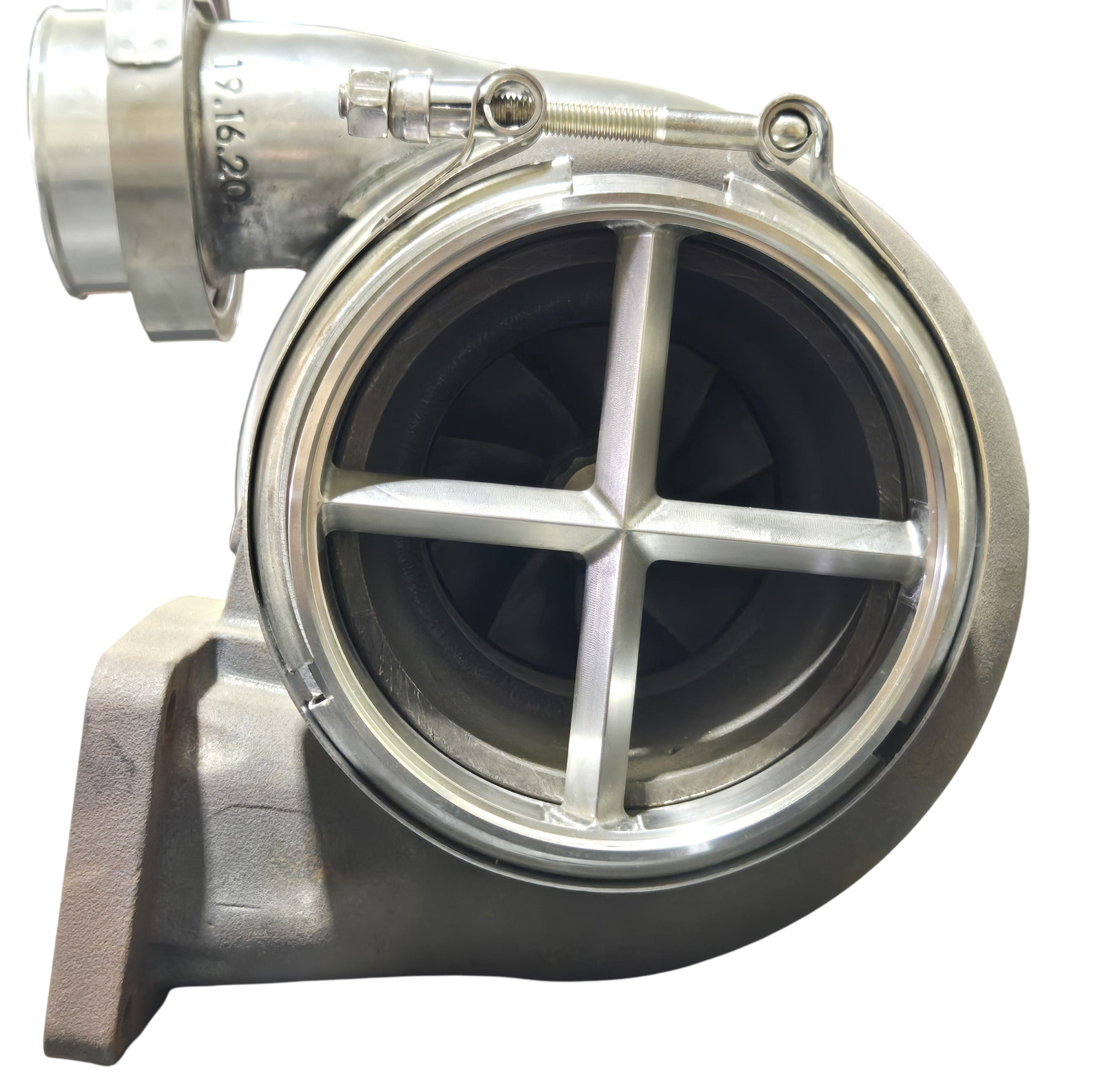 5in Marmon Flare S400 *T6 Foot* Turbo Guard Cross Bolts Flare Flange & Clamp