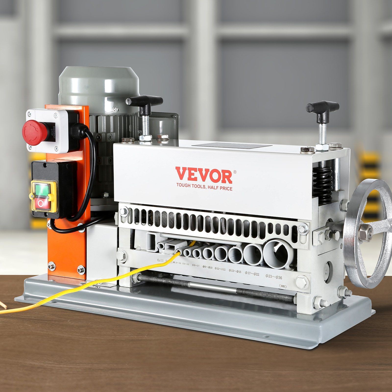 1.42'' 370W 88ft/min 11-Ch Automatic Wire Stripper & Cable Peeler