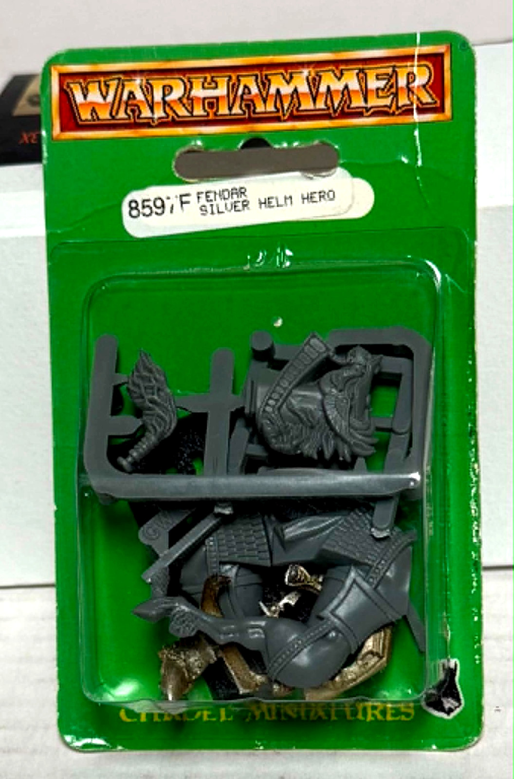 Warhammer Fendar Silver Helm Hero #8597F Games Workshop Original Sealed OOP