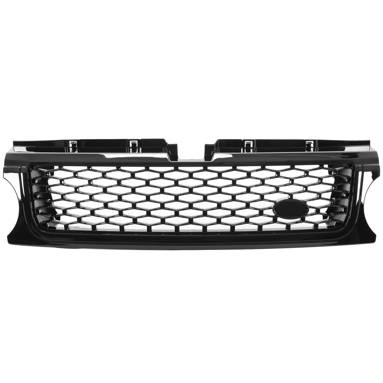 Front Upper Grille Black Painted Plastic Set For Range Rover Sport 2010-2013