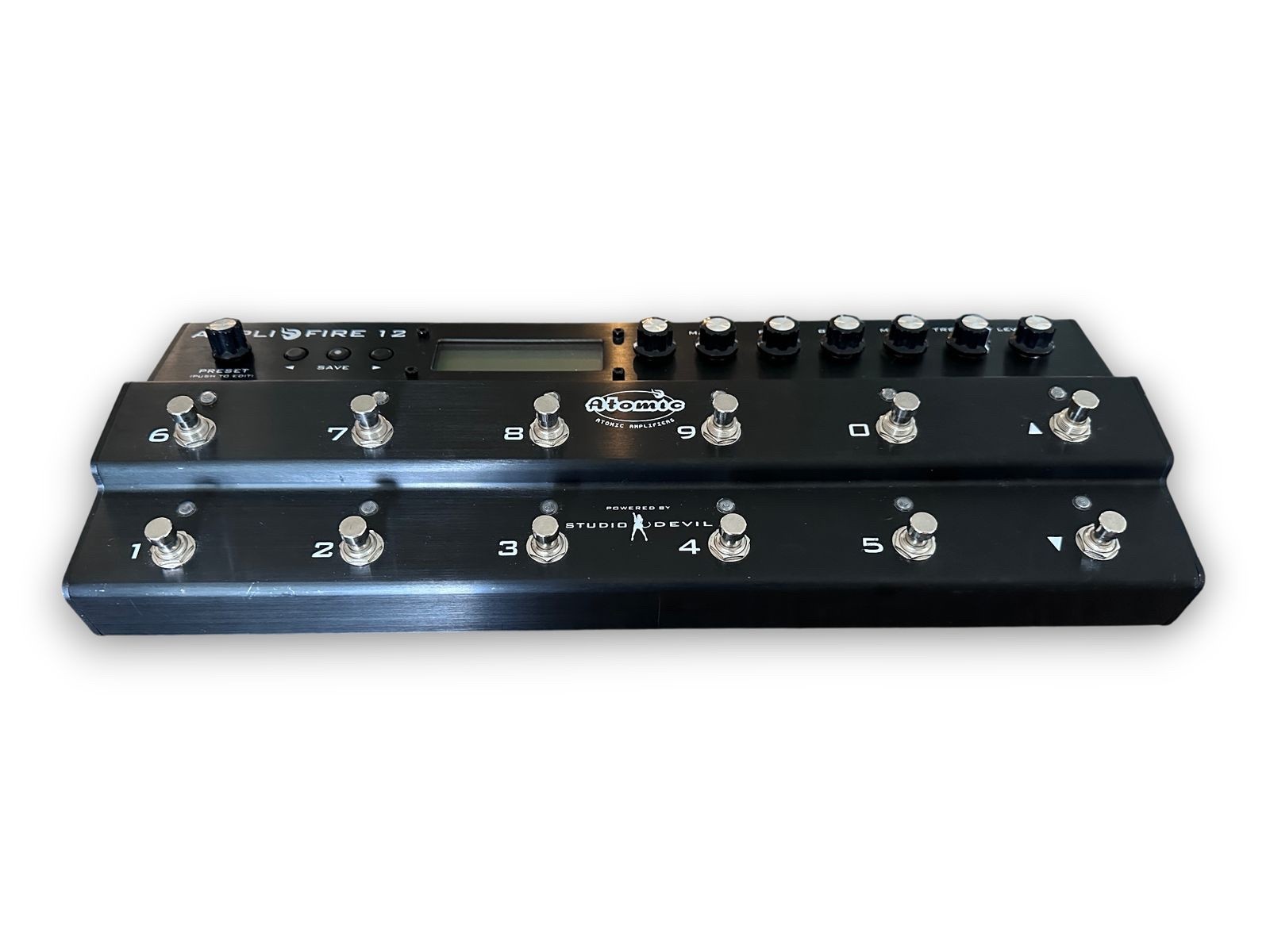 Atomic AmpliFIRE 12 Guitar Multi-Effects Amp Modeler Pedal