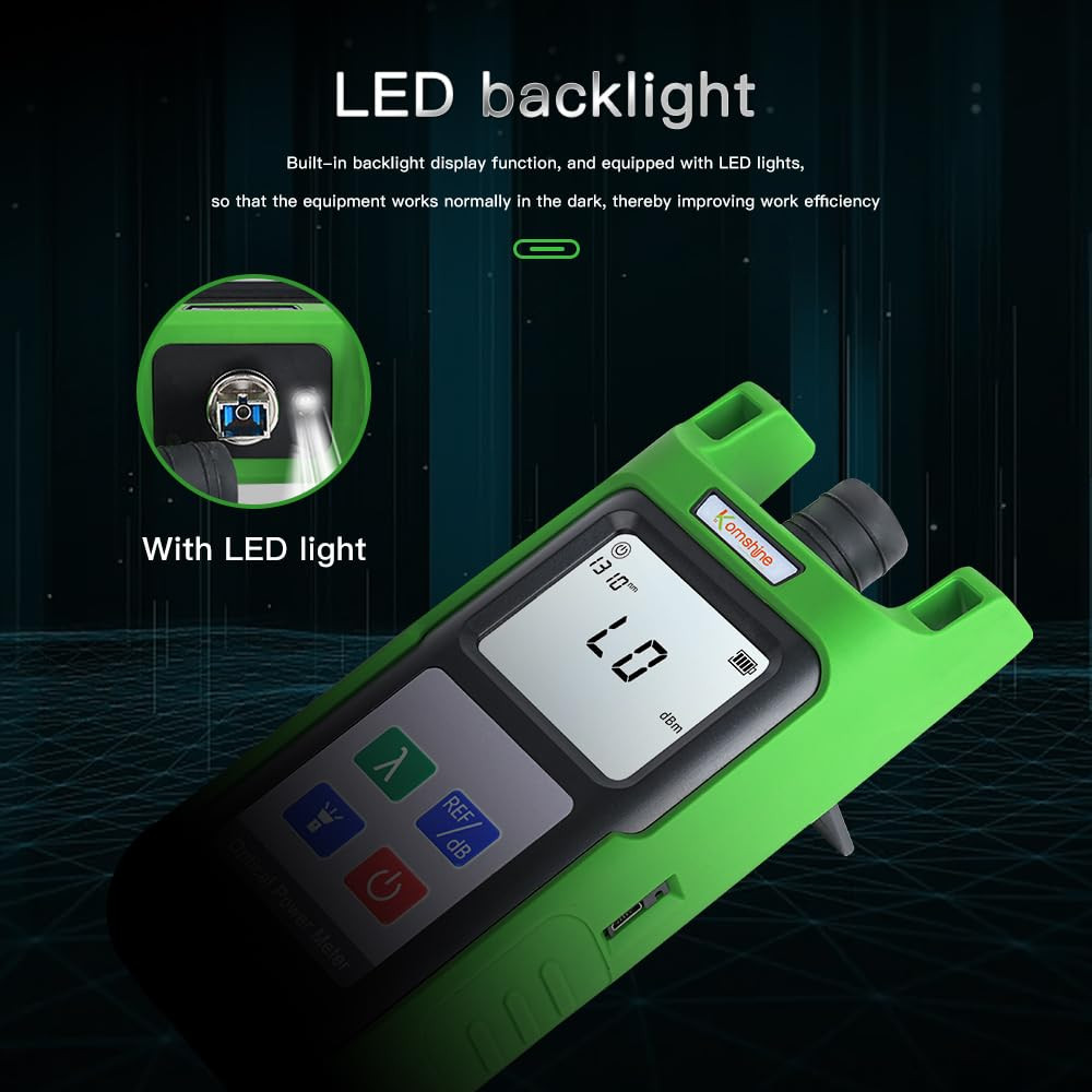 KPM-35 Optical Fiber Power Meter & KLS-35-MS Light Source Combo Kit