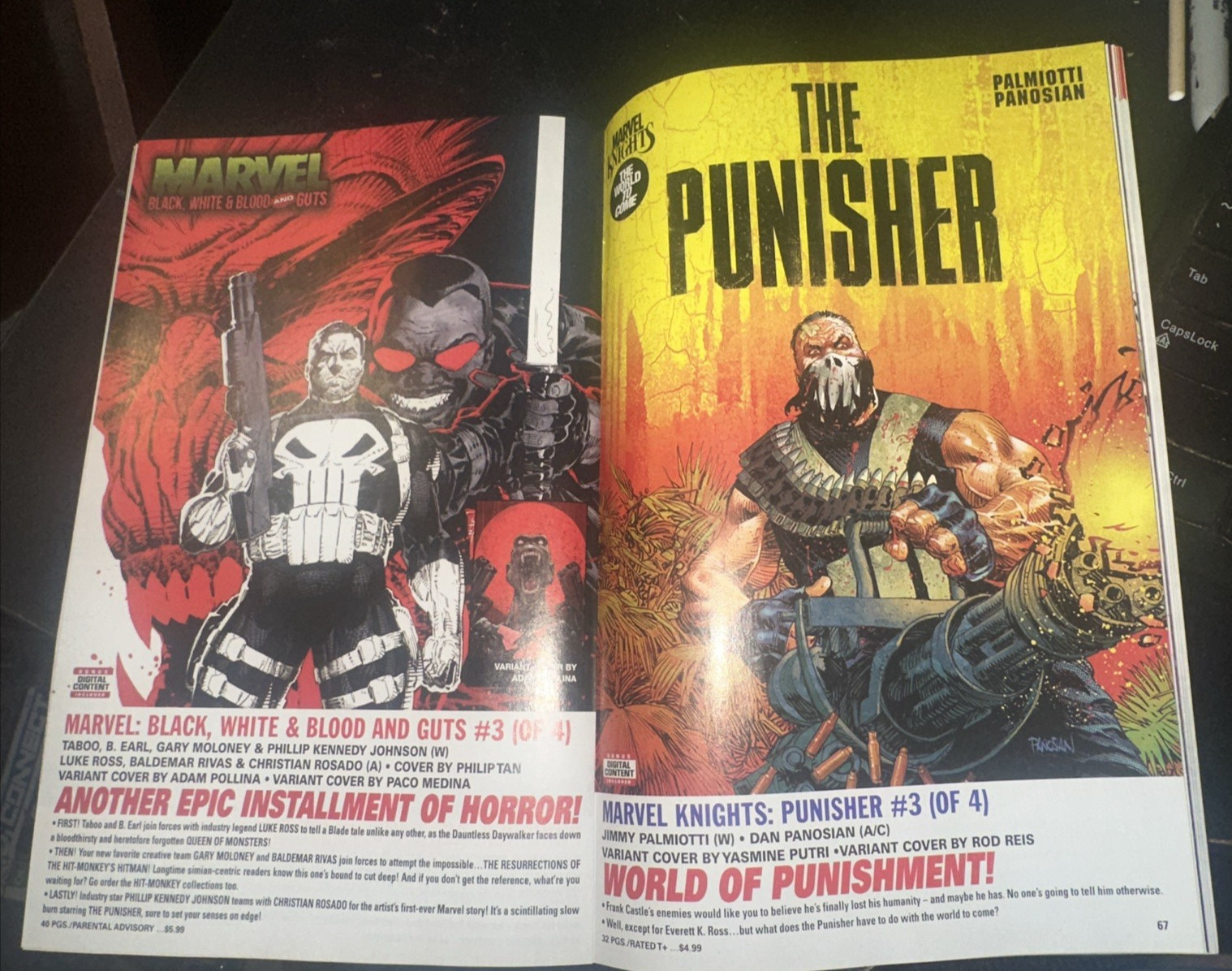 MARVEL PREVIEWS CATALOG OCTOBER 2025