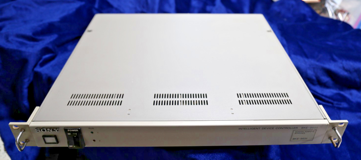 Sony BVE-9100 Editing System includes Software; used with BVH-2000 & other VTR's
