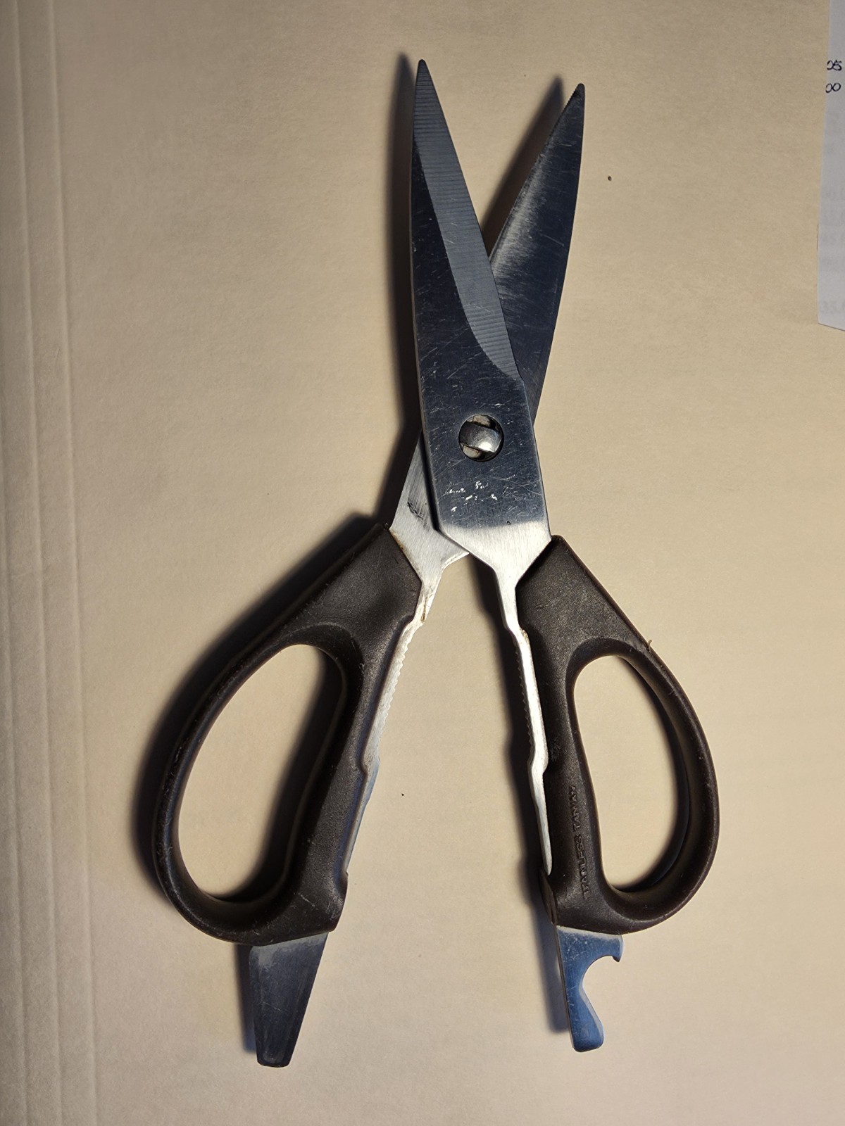 Chicago Cutlery Stainless Steel Kitchen Shears 4-in- 1 Food Preparation (Used)