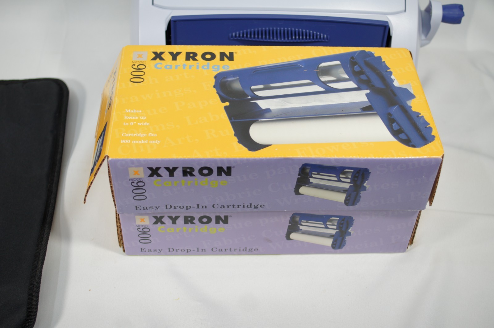 Xyron 900 Label Sticker Maker Craft System Laminator Machine, labels, case
