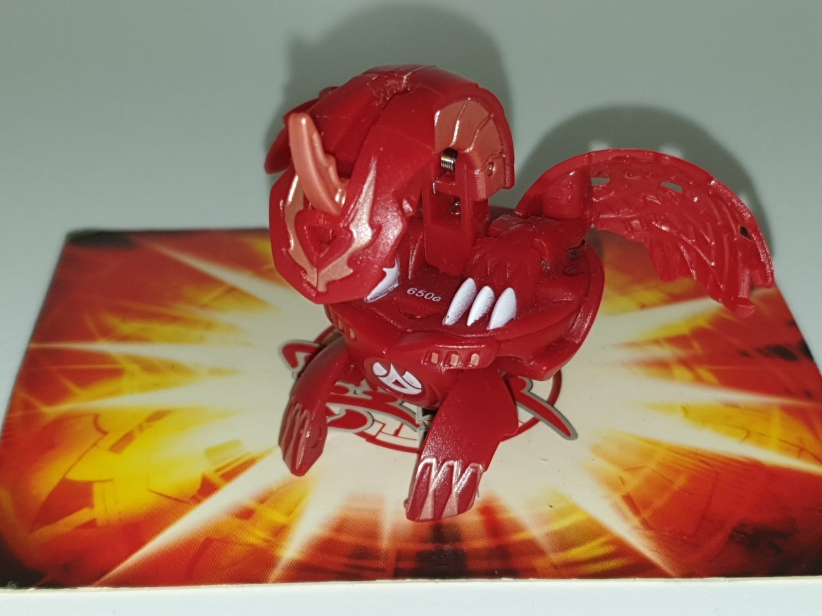 Bakugan Red Pyrus Apollonir 650g Battle Brawlers RARE - Fast Shipping