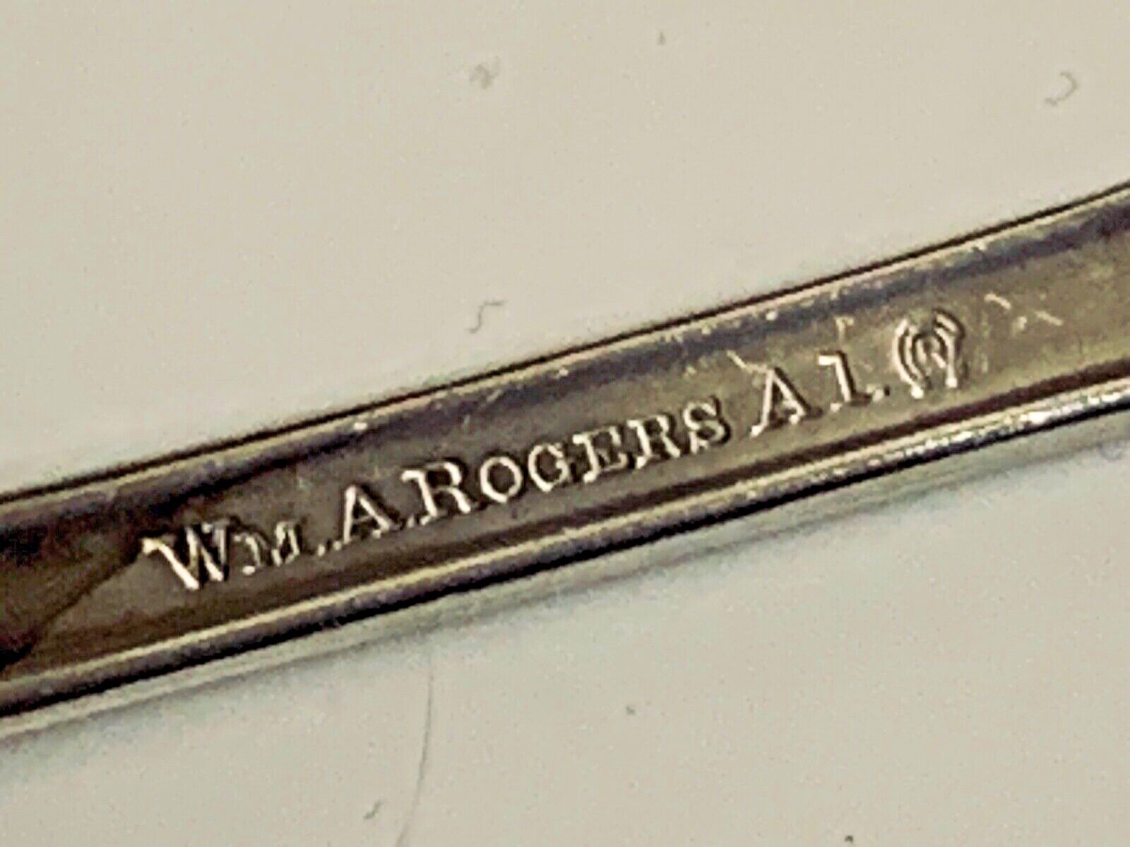 LARGE SILVER PLATE 8 1/2 INCHE FORK