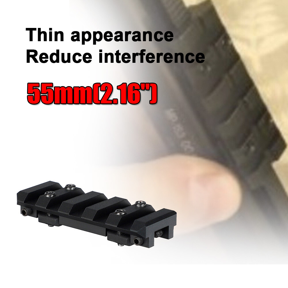 2.16in Tactical Shotgun Rifle Ventilated Rib 20mm Picatinny Rail Scope Mount