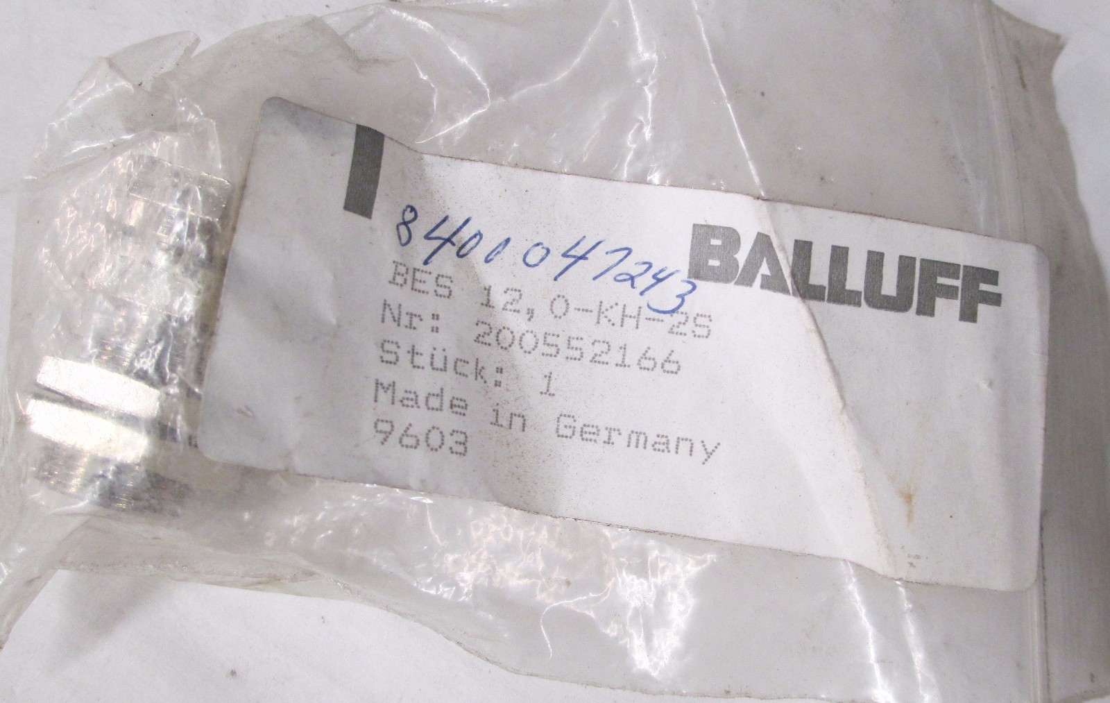 Balluff BES 12, 0-KH-2S Made in Germany