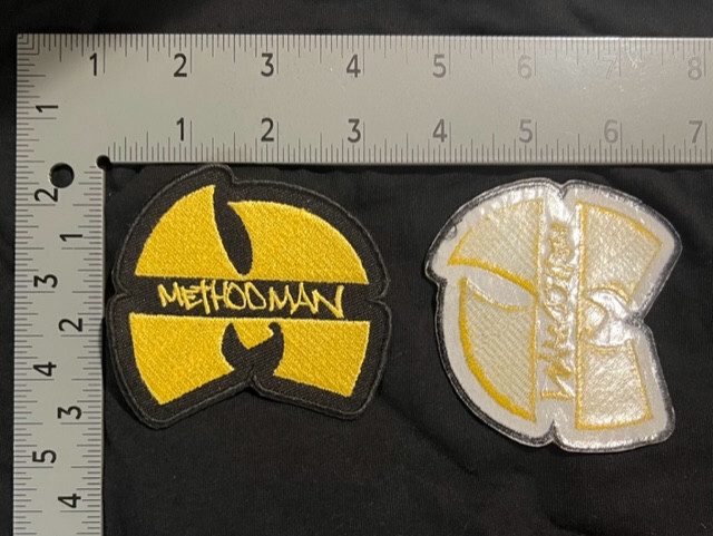 Method Man Patch - Wu Tang 90's old school hip hop Tical 36 Chambers Ghostface