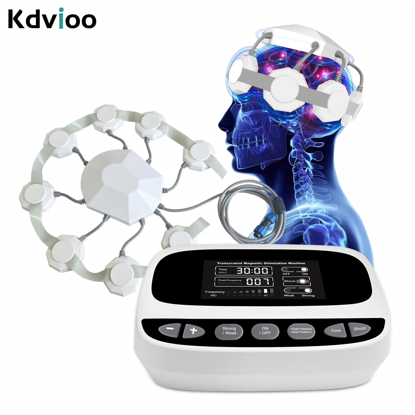 RTMS Non Invasive Brain Stimulator for Depression Anxiety Sleep Disorder Therapy