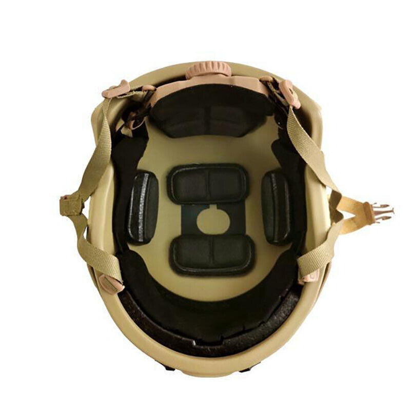 Tactical Uhmw-Pe Size M Ballistic IIIA Bullet Proof Helmet Medium DE