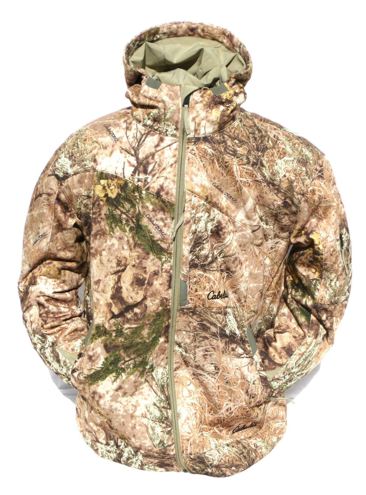 Cabela's Men's Western Zonz Woodlands Active Merino-Wool Windshear Hunting Parka